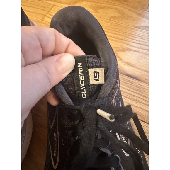 Brooks Glycerin 19 Women's Running Shoes Black Pink Wide D US 7 - Picture 9 of 10